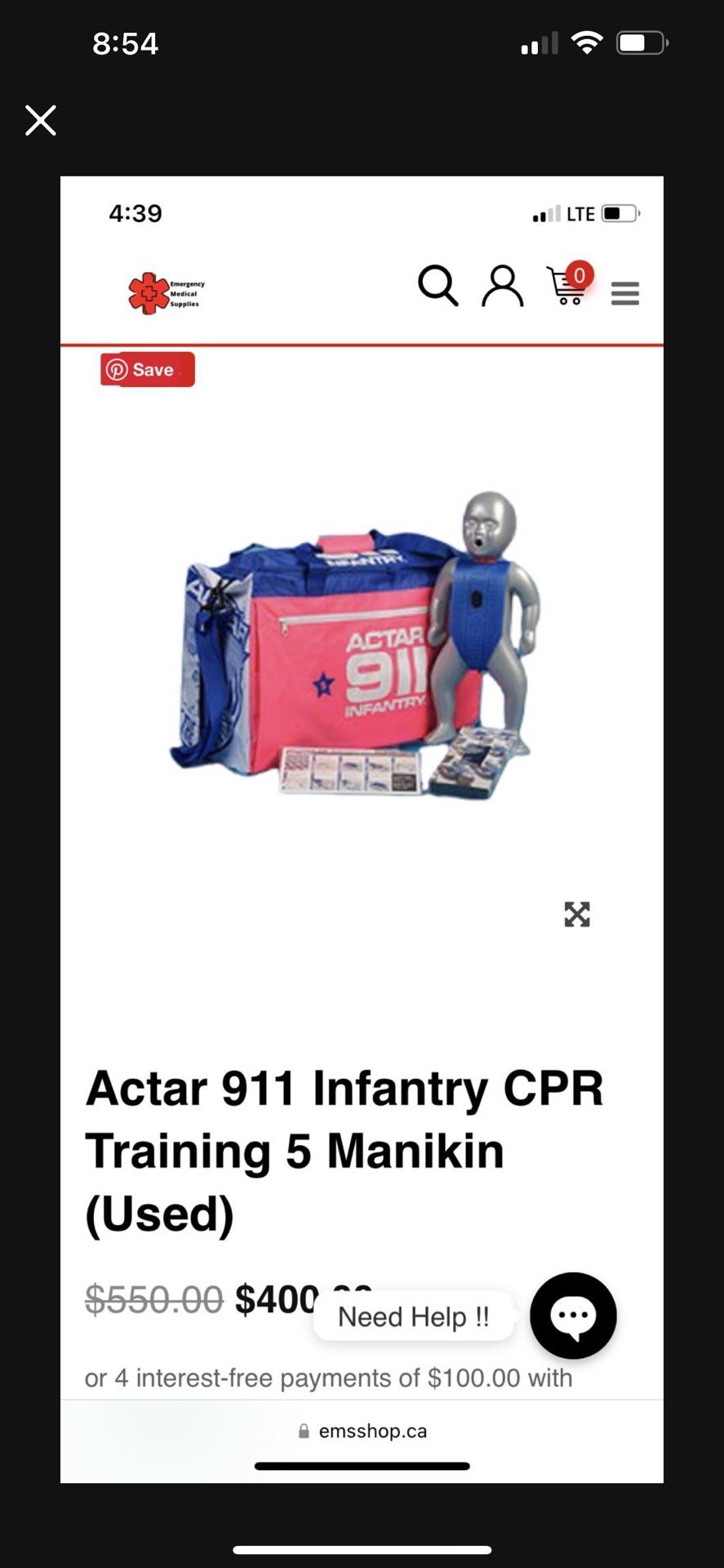 CPR Training Mannequins