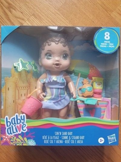 Baby Alive Sun N Sand Doll New