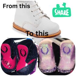 Custom baby walking shoes
