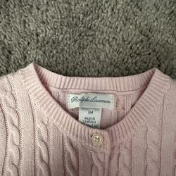 RALPH LAUREN SWEATER 9 M
