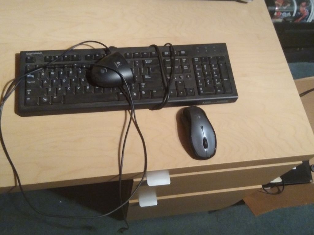 Keyboard And Wireless Mouse