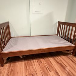 Solid Wood Twin Bed