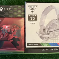 Xbox One Series X With Accessories USED But Works Perfectly