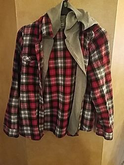 Misses Flannel top medium