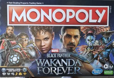 NEW. Monopoly Wakanda Forever