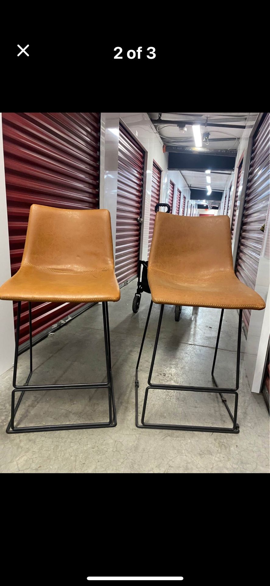 Two Office Nash 26” Counter Stools