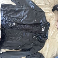 2xl Leather Armani Jacket