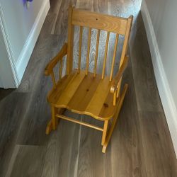 Children’s Wooden Rocking Chair