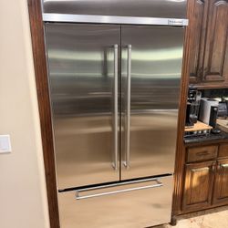 42” Kitchenaid Refrigerator (French door)