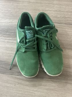 Green Nike Air Shoes