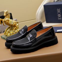 Dior CD Men’s Leather Shoes With Box 2026 New 