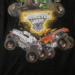 Monster jam T shirt kids size :7 New Item With Tag