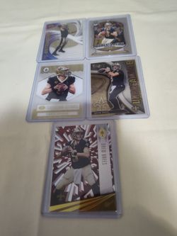💥🏈💥🏈💥🏈 Drew Brees 10 Different New Orleans Saints Cards 🏈💥🏈💥🏈💥🏈💥🏈💥