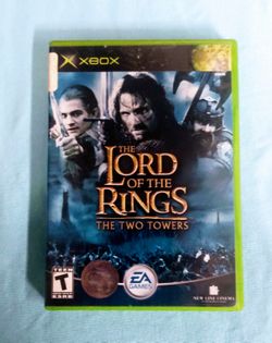 XBOX ORIGINAL Video Game. The Lord of the Rings the two towers