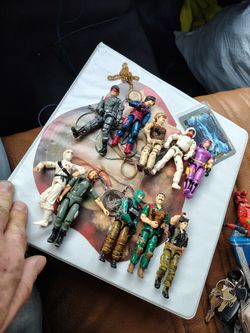 Gijoe Vintage Action Figures 