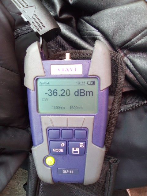 Broadband Power Meter For fiber Optic Cables