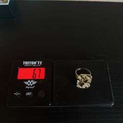 6.7grams- 10K XL nugget style ring-520$
