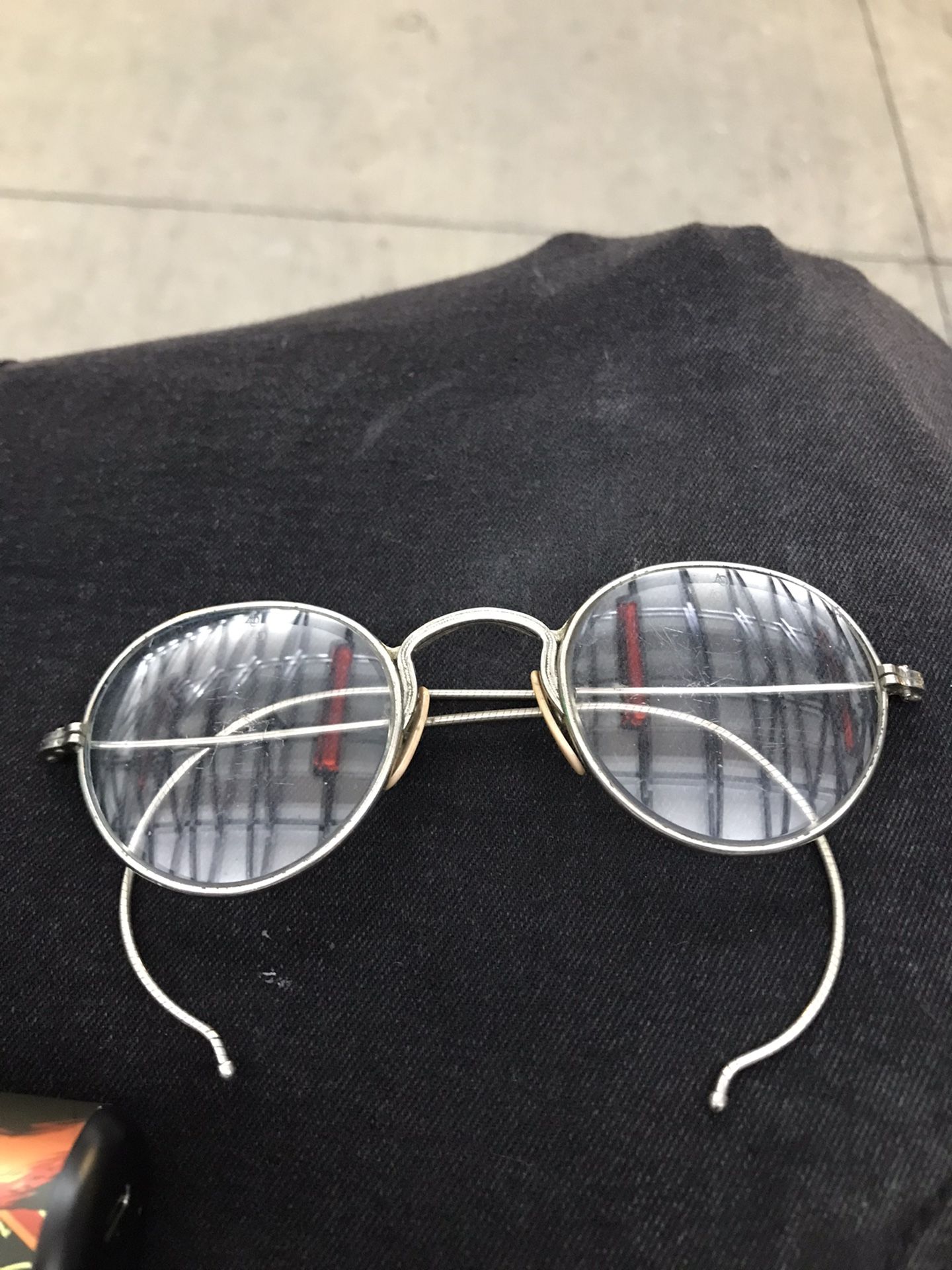 Antique Sterling Silver Glasses