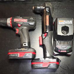 🔥 Craftsman C3 19.2V Cordless Drill Set – 2 Tools + 2 Batteries + Charger 🔥