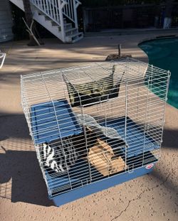 Pet rat cage