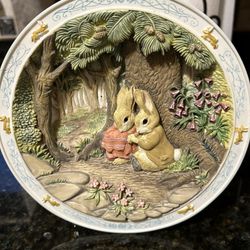  Peter Rabbit/ Benjamin Bunny Plate