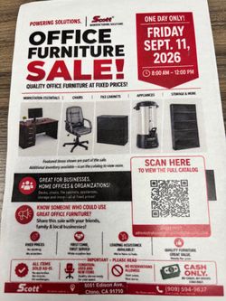 Office furniture sale