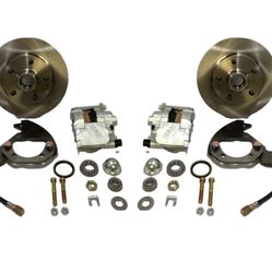 New Front Disc Brake Kit & Booster Combo 1965-68 Chevrolet  