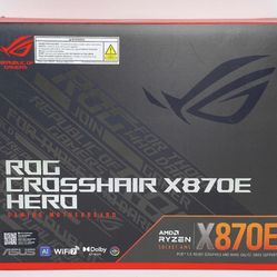 Rog Crosshair X870E Hero