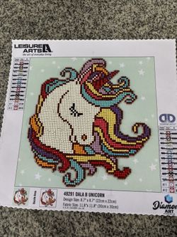 Unicorn Diamond Art