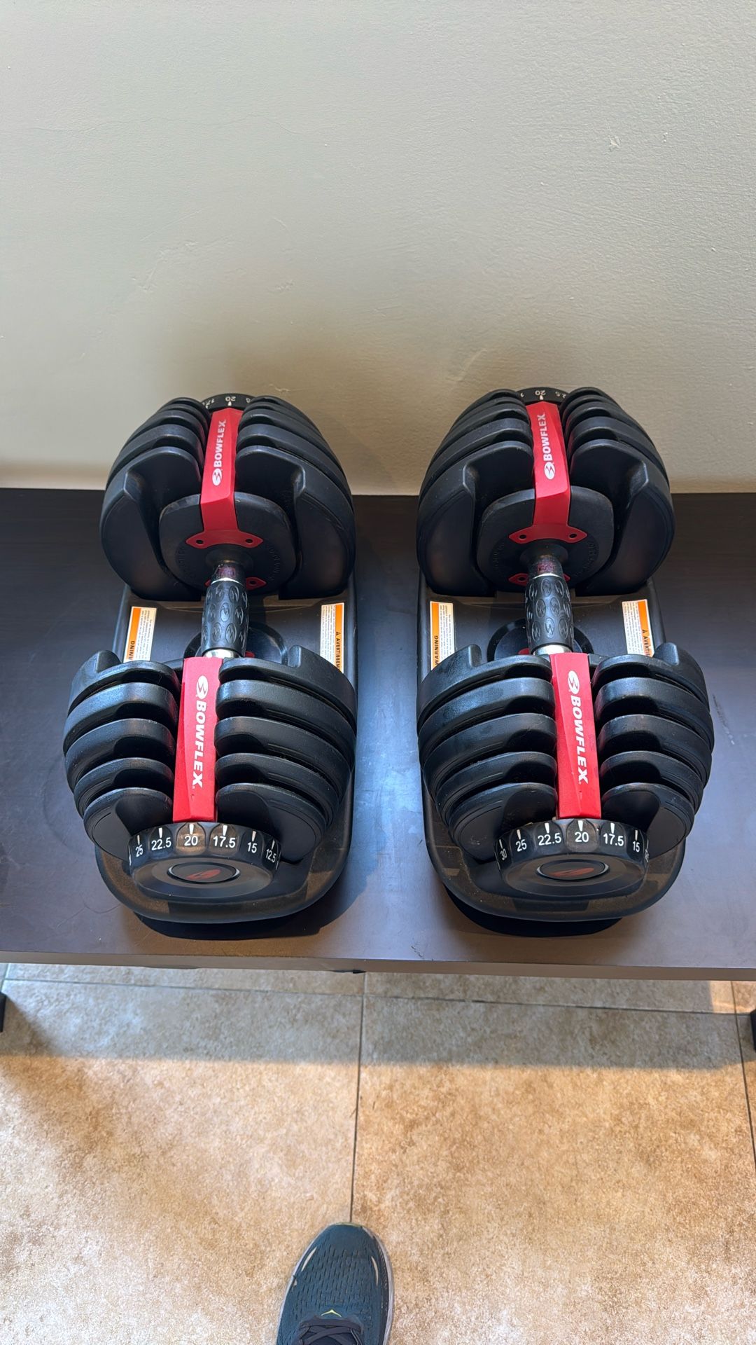 Bowflex Adjustable weights