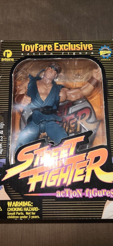 1998 Capcom Street Fighter 2 Evil Ryu 6"