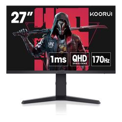 Koorui Gaming Monitor 170 Hz IPS G-Sync and FREESYNC COMPATIBLE