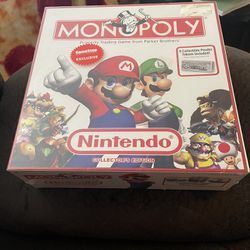 Monopoly Nintendo Board Game New 