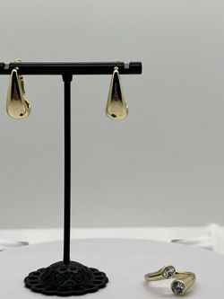 Aretes Gold Plated 14 K 