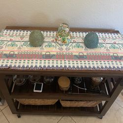 36” x 13” EASTER SPRING Pastel Color TABLE RUNNER Fringe Edges Garden Theme