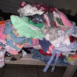 Baby Girl Large Clothing Bundle