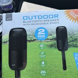 ILIVE OUTDOOR BLUETOOTH SPEAKER 2 Pack