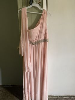 Vestido XL Rosa Solo Una Puesta