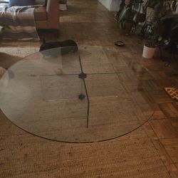 All Glass Table 