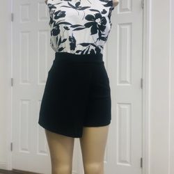  Black And White Romper 