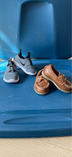 Toddler Nike Sneakers and Boat Shoes Bundle