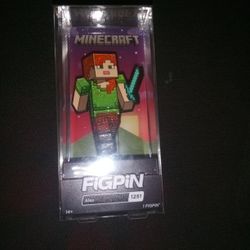 Minecraft Glitter Exclusive Figpin 