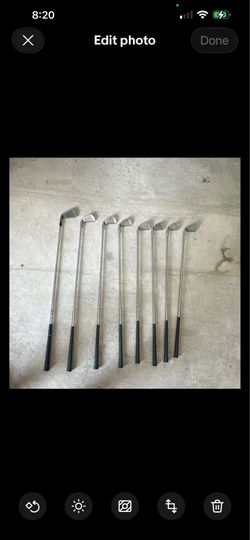 Wilson 2400 Right-Hand Iron Set 3-9, Steel Shafts, Regular Flex