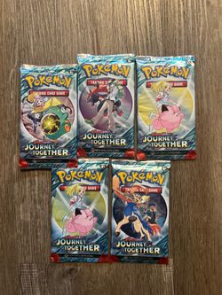journey together single packs pokemon cards