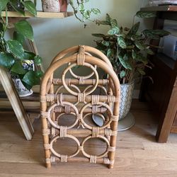 Cute Boho Wine Rack