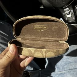 Coach sunglass case