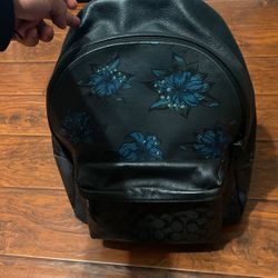 Coach Men’s Floral Backpack