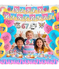 6-7 decoration party supplies
