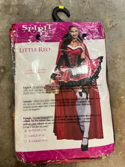 Size M women’s little red riding Hood costume Size medium women’s little red riding Hood costume