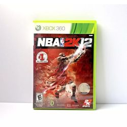 NBA 2K12 Microsoft Xbox 360 CIB Complete + Manual Tested 